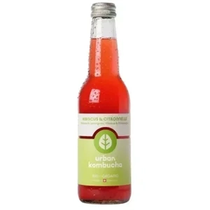 Urban Kombucha Citronnelle Hibiscus Bio VP