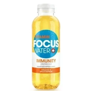 Focuswater Immunity Orange & Fruit du Dragon  Pet 12-Pack
