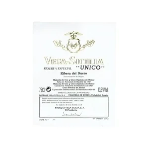 Vega Sicilia Unico Ribera Del Duero
Do Gran Reserva