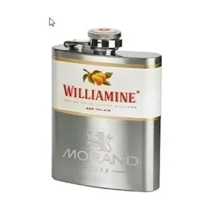 Eau de Vie Williamine Morand Flasque Métal