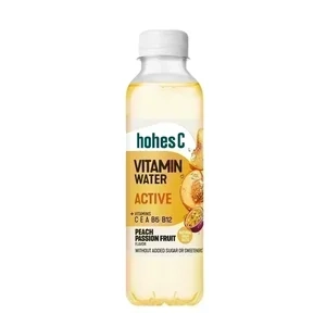 Hohes C Vitaminwater Active Peach Passion Fruit Pet 6-Pack