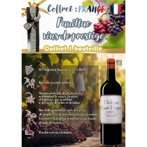 Château Haut Bages Libéral 2023
5ème Cru Classé Pauillac - Coffret Noel de 1 Bout