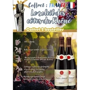 Saint Joseph AOC E. Guigal
Coffret Noel de 2 Bout