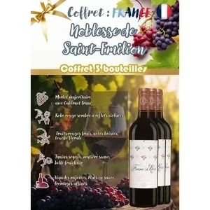 Château Franc la Rose MDC
Saint-Emilion Grand Cru Classé 2022
Coffret Noel de 3 Bout